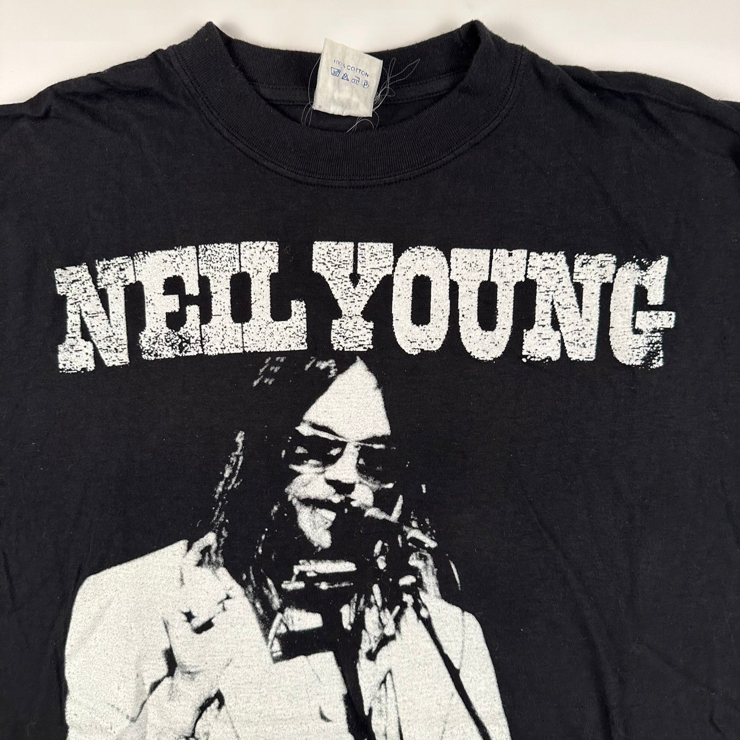 Vintage 2001 Neil Young Shirt XXL European Tour