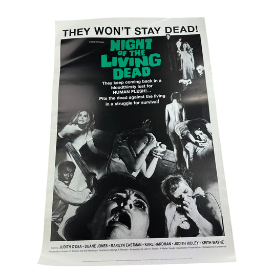 Vintage 2002 Night Of The Living Dead Poster