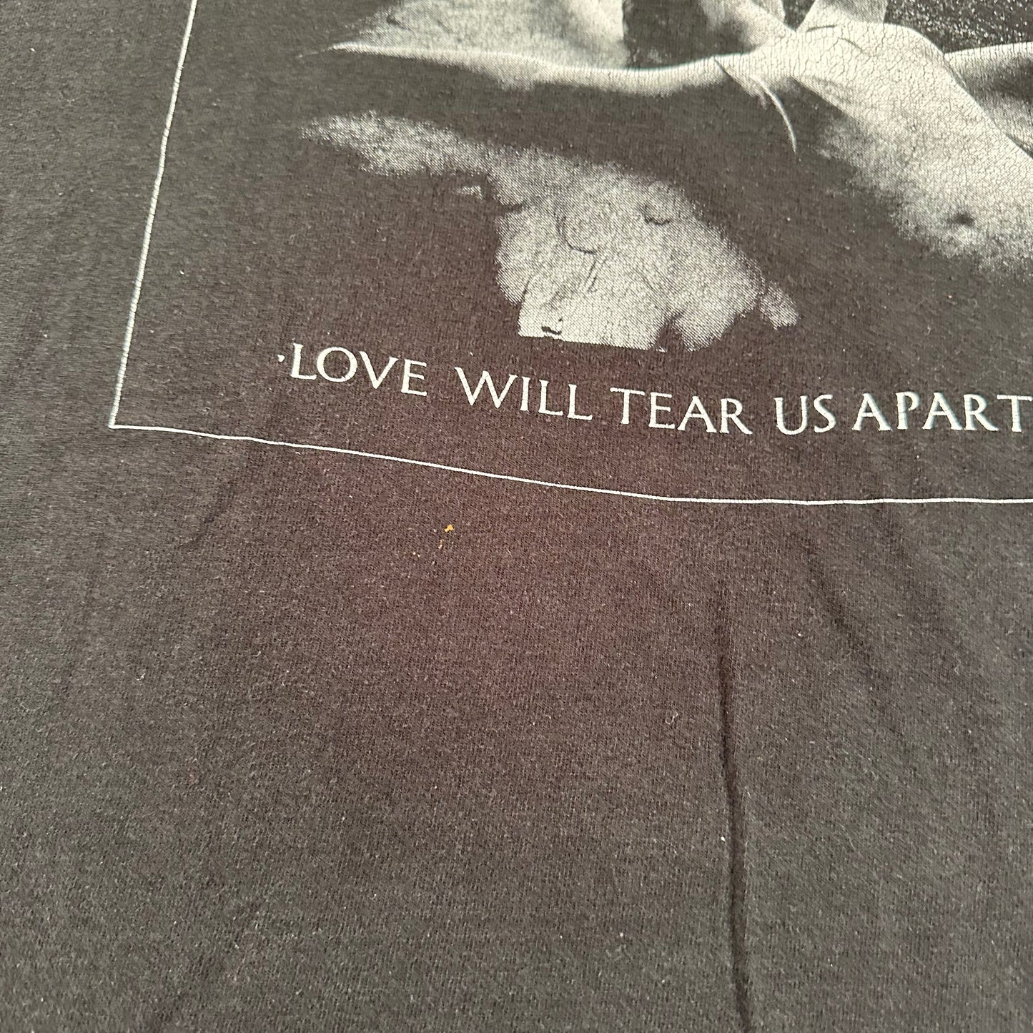 Vintage 90s Joy Division Shirt Large Love Will Tear Us Apart