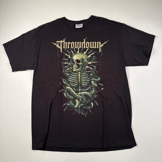 Vintage 2000s Throwdown Shirt Large Trustkill