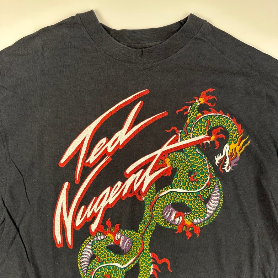 Vintage 1984 Ted Nugent Shirt Large