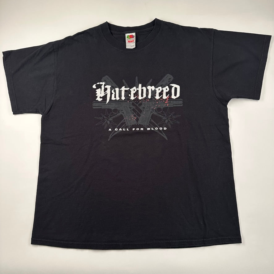 Vintage 2000s Hatebreed Shirt Large A Call For Blood – Madd Vintage