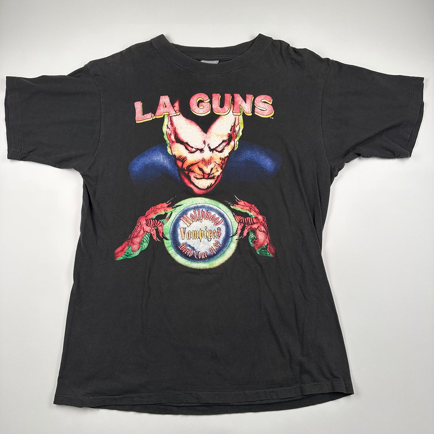 Vintage 90s La Guns Shirt Large Hollywood Vampires