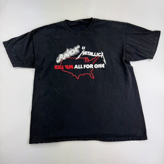 Vintage 2000s Metallica Shirt Large Raven Tour Kill Em All