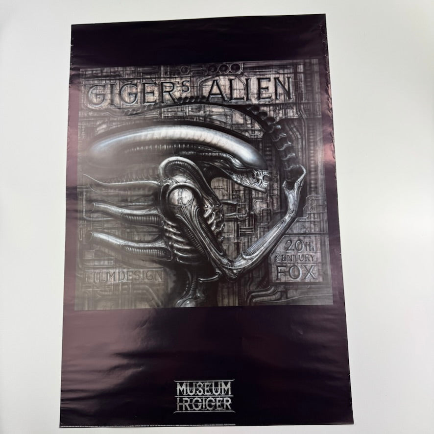 Vintage 90s Giger's Alien Poster