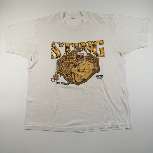 Vintage 90s Sting Shirt Large Fatal Encounter