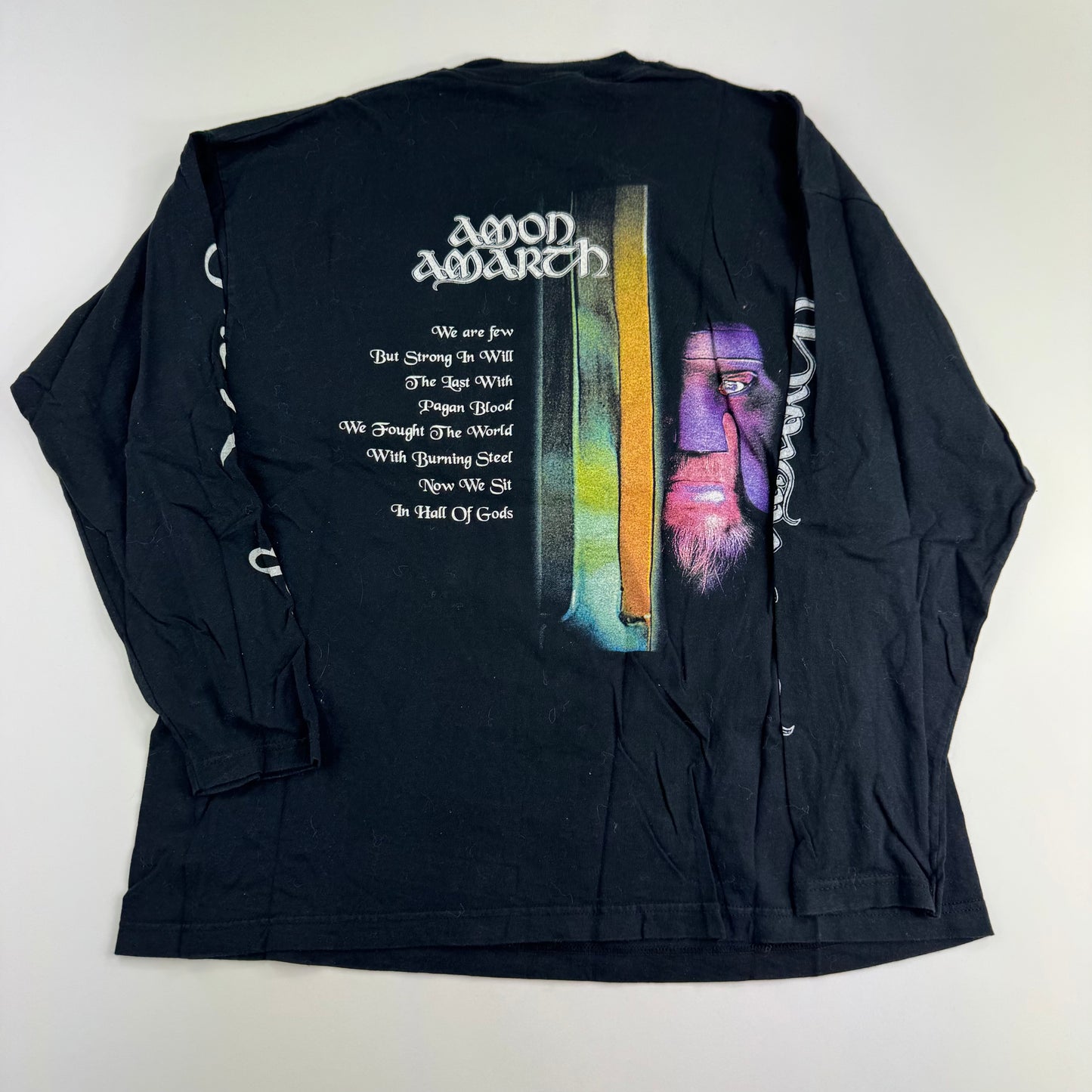 Vintage 1999 Amon Amarth Long Sleeve Shirt XL The Avenger