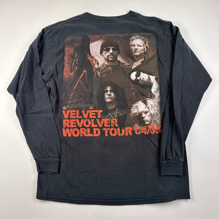 Vintage 2004 Velvet Revolver Long Sleeve Shirt Medium