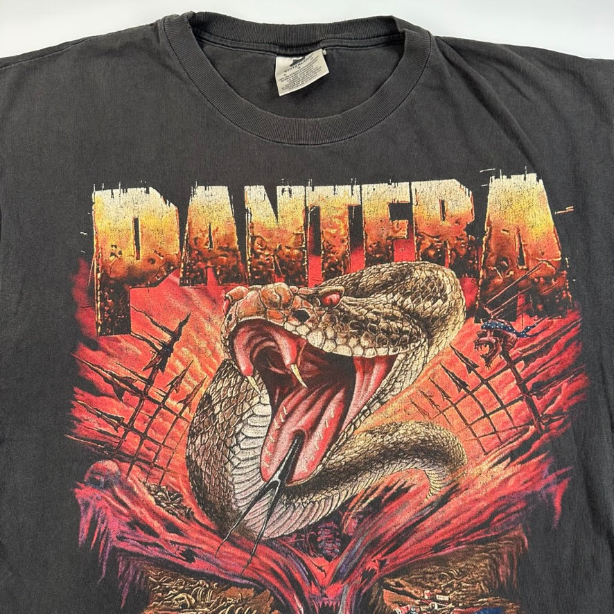 Vintage 1998 Pantera Sleeveless Shirt XL European Tour