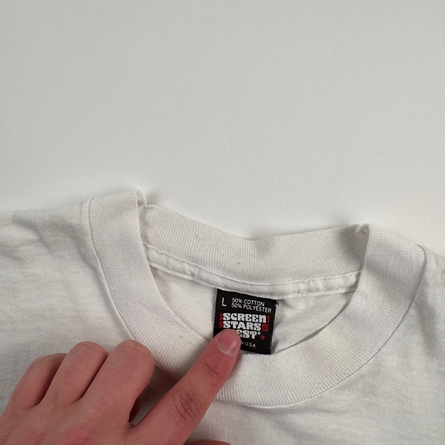 Vintage 90s Uniform Choice Shirt Large Straight And Alert