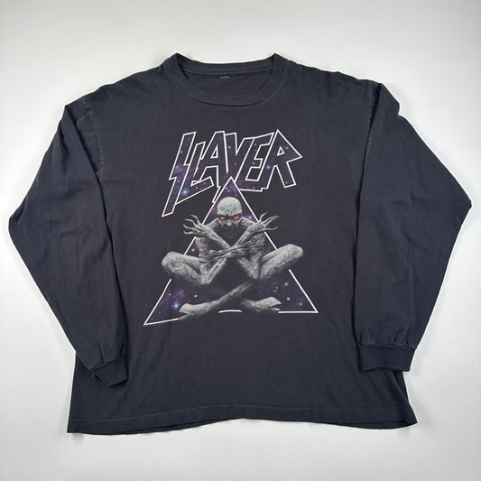 Vintage 1994 Slayer Long Sleeve Shirt XL Divine Intervention