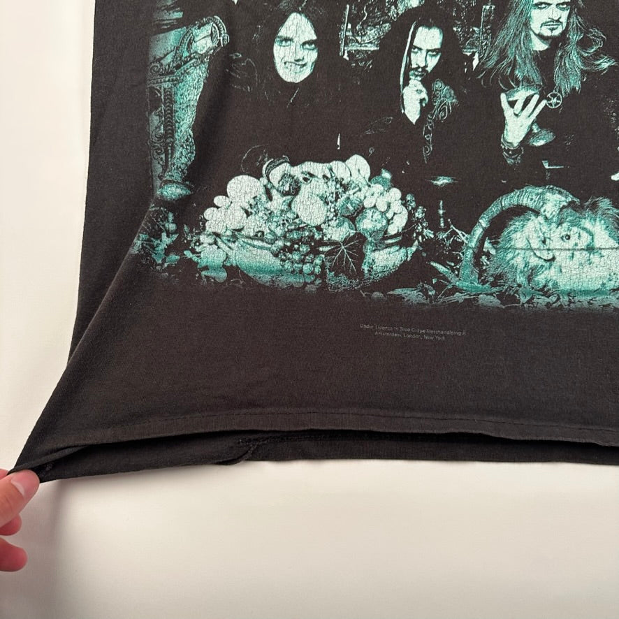 Vintage 1996 Cradle Of Filth Shirt Large Funeral of Carpathia