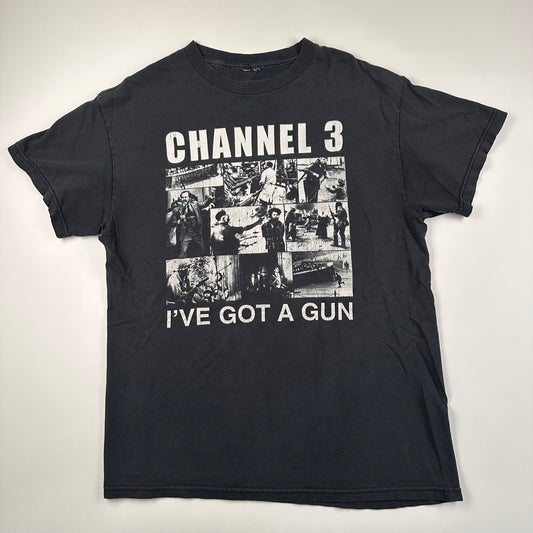 Vintage 2000s Channel 3 Shirt Large I've Got A Gun