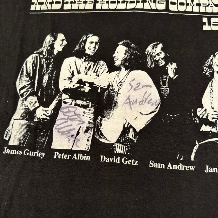 Vintage 90s Big Brother And The Holding Company Shirt XL Signed