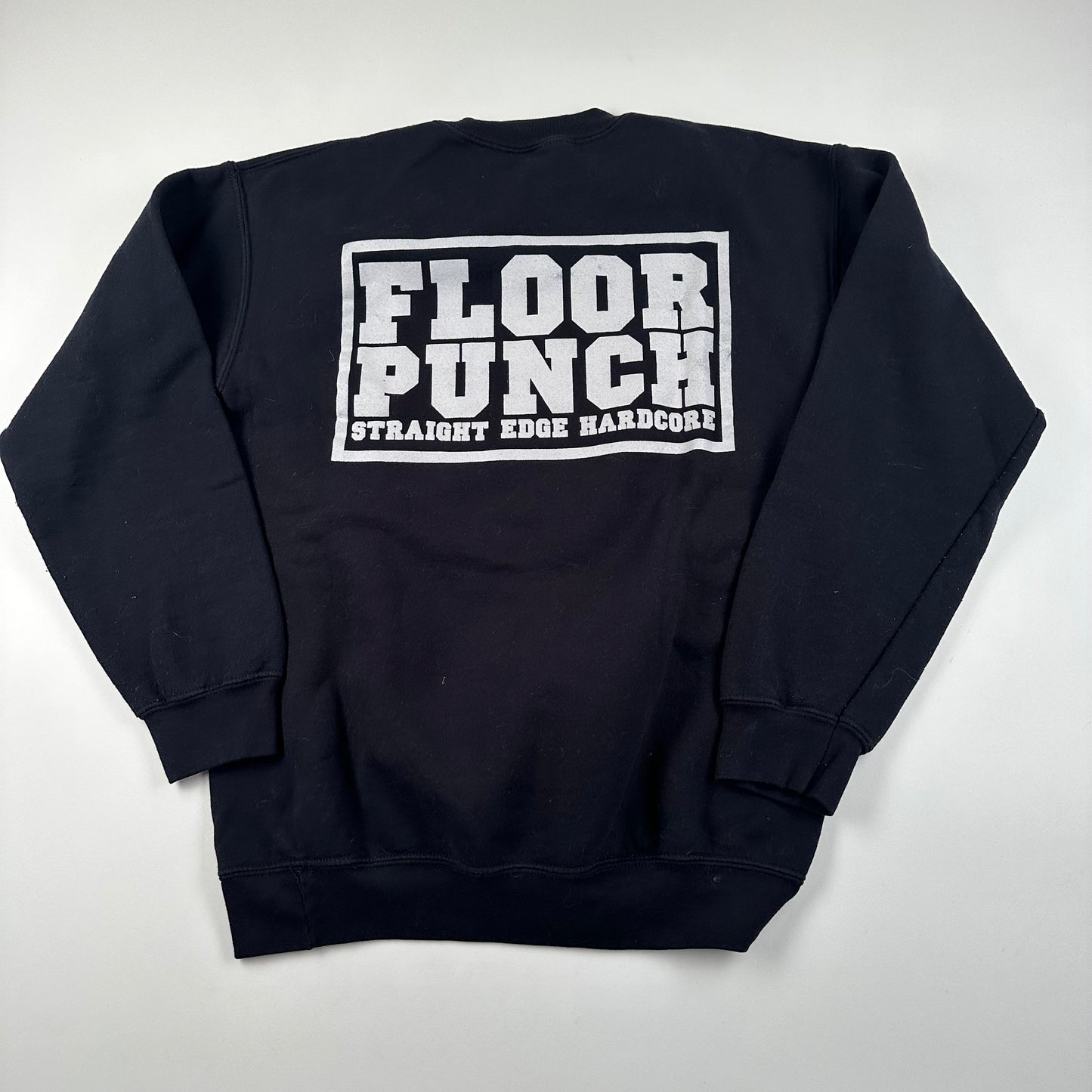 Floorpunch Crewneck Sweatshirt Small Straight Edge Hardcore