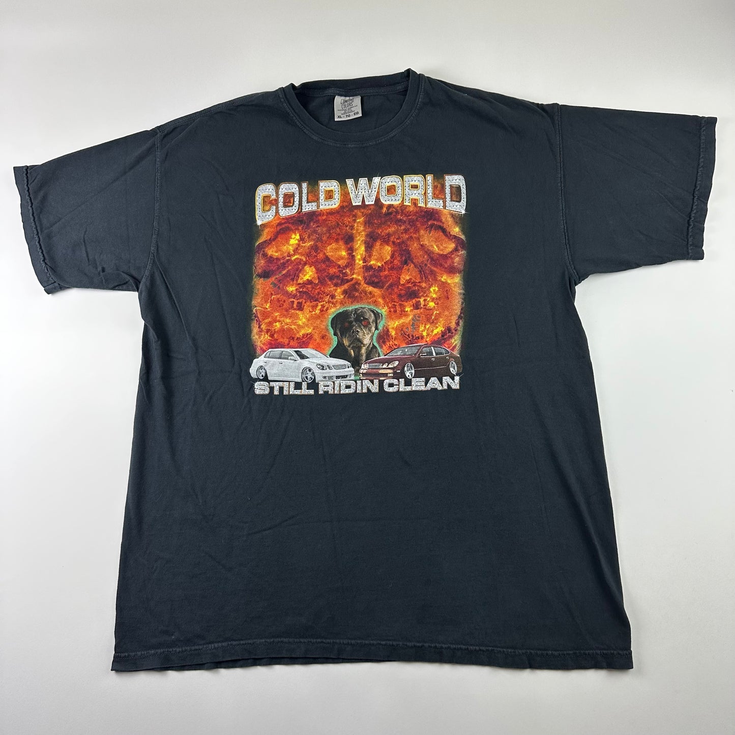 Cold World Shirt XL Still Ridin Clean