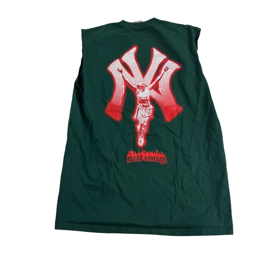 Cross Of Disbelief Sleeveless Shirt Medium