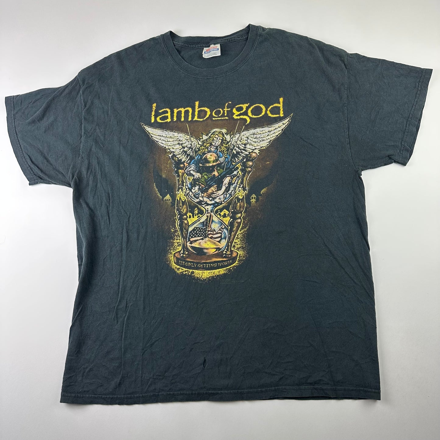 Vintage 2000s Lamb Of God Shirt XL Its Only Getting Worse