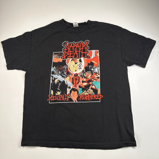 Napalm Death Shirt XL Mentally Murdered