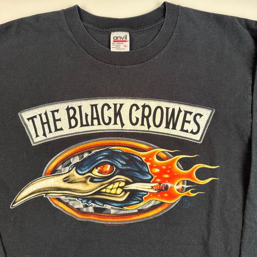 Vintage 1999 The Black Crowes Long Sleeve Shirt Large Souled Out