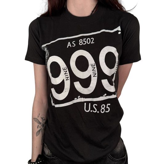 Vintage 1985 999 Shirt Medium Nine Nine Nine