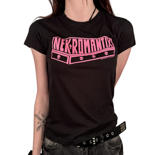 Vintage 2000s Nekromantix Women's Shirt Large