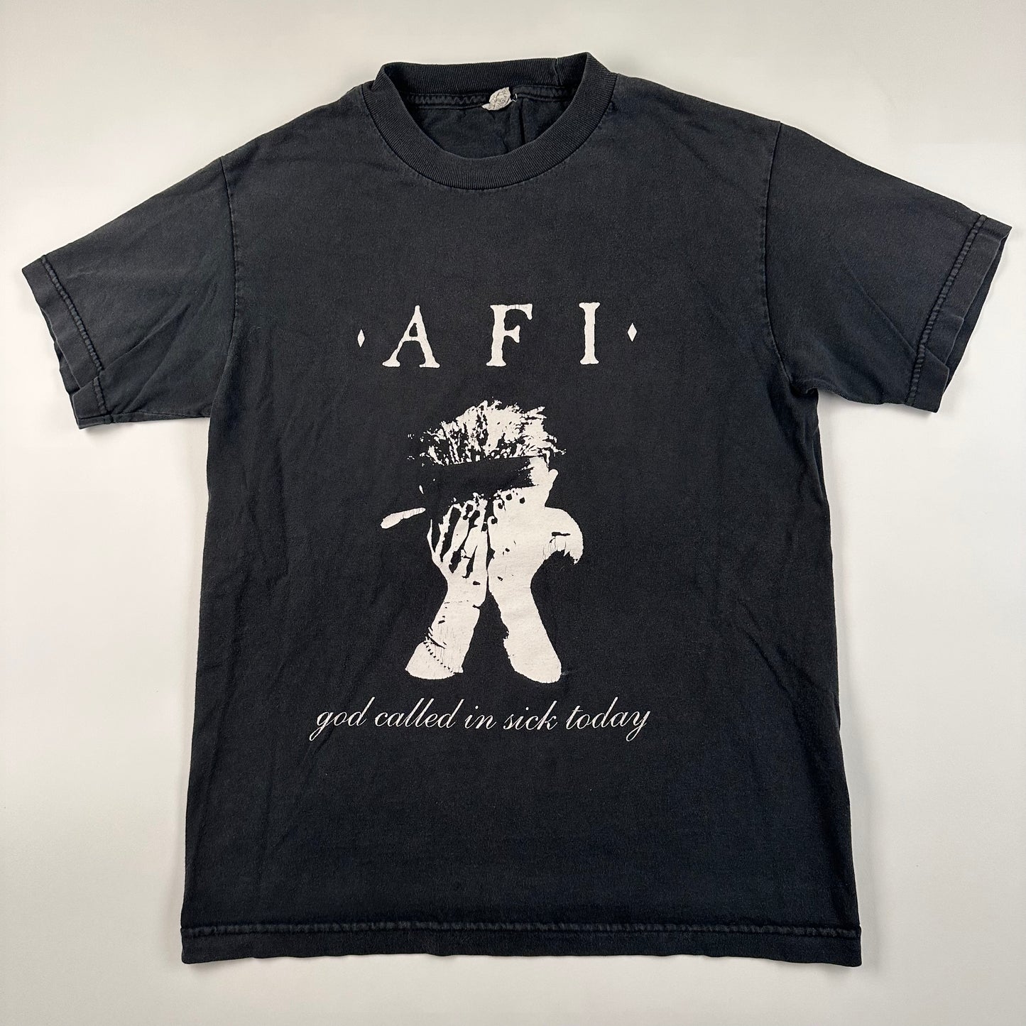 Vintage 2000s AFI Shirt Small God Called In Sick Today