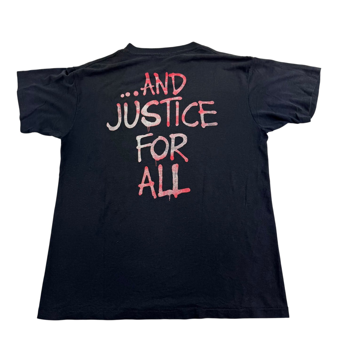 Vintage 1988 Metallica Shirt Large And Justice For All