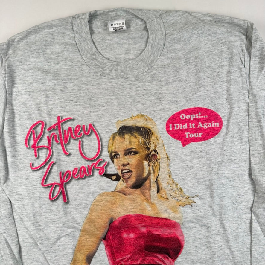 Vintage 2000 Britney Spears Long Sleeve Shirt Medium