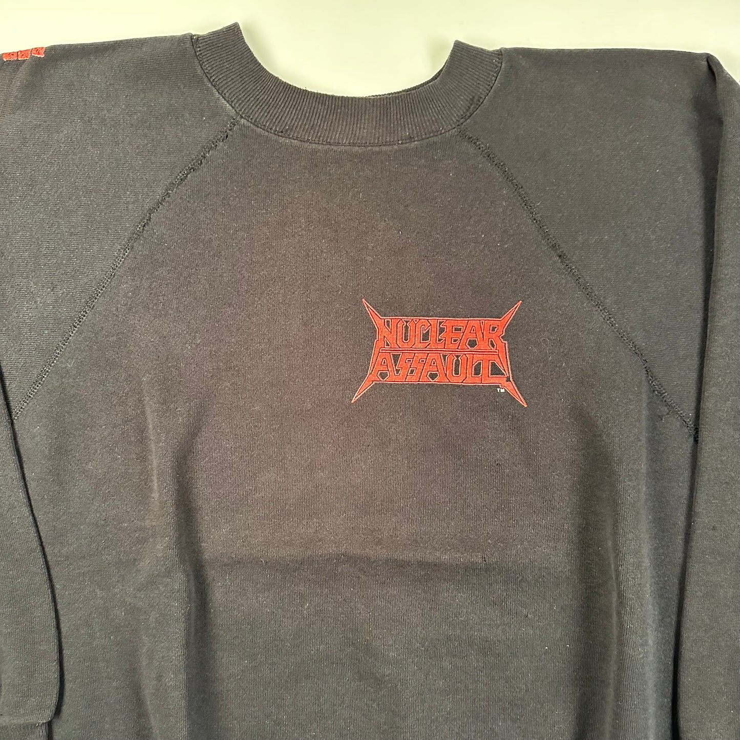 Vintage 1989 Nuclear Assault Crewneck Sweatshirt XL