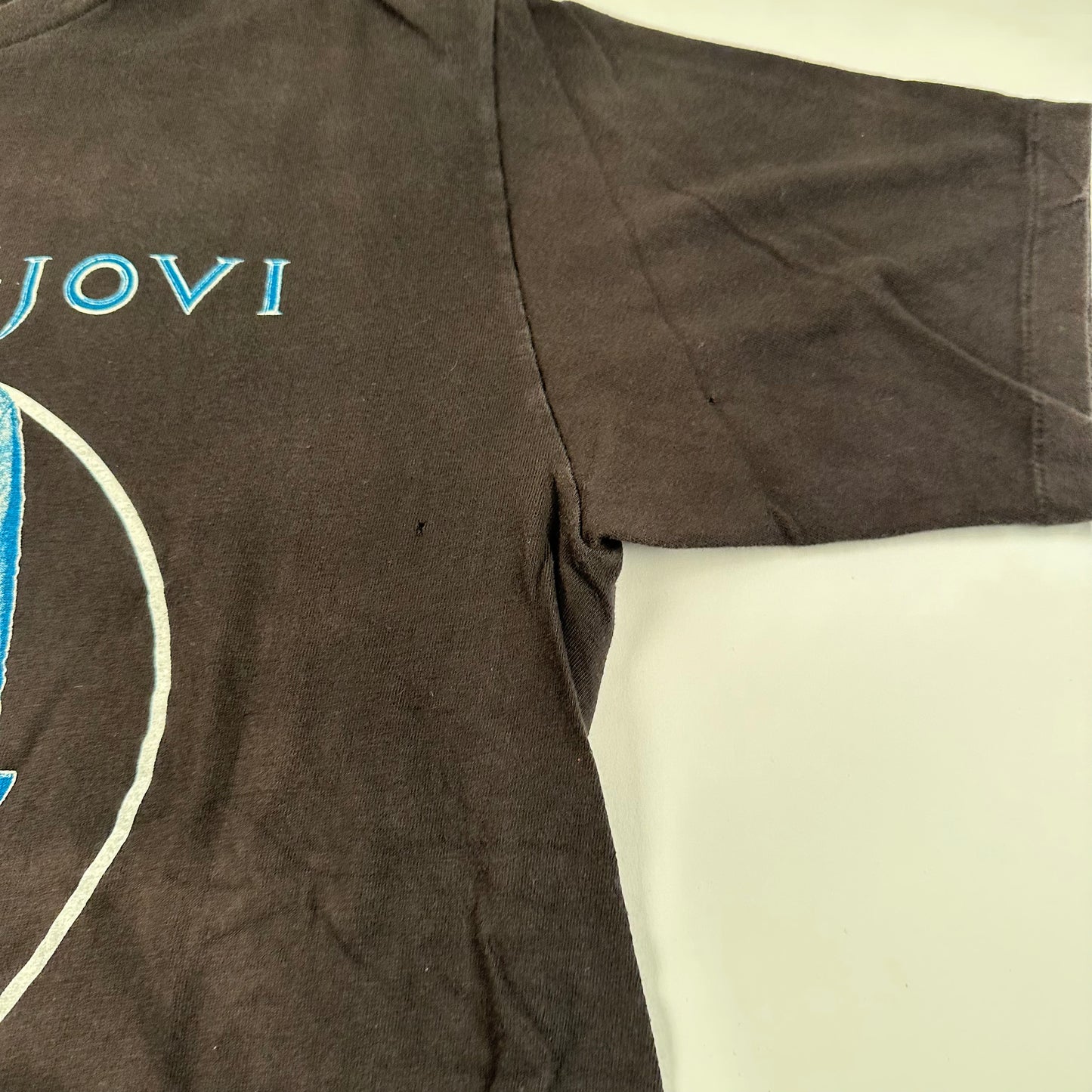 Vintage 80s Bon Jovi Shirt Large Slippery When Wet