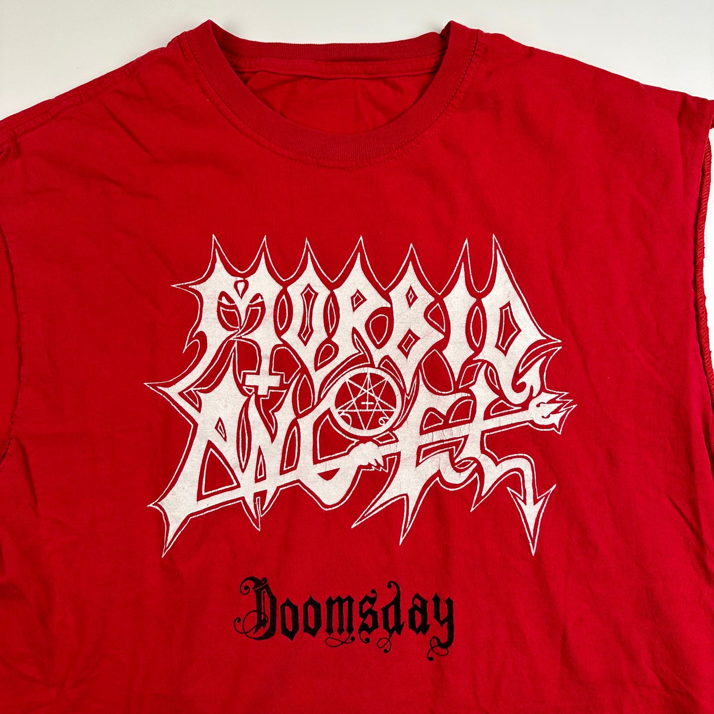 2000s Morbid Angel Sleeveless Shirt Large Doomsday