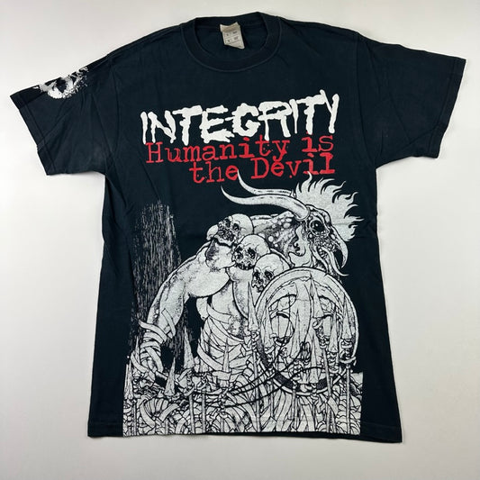 Vintage 2000s Integrity Shirt Medium Humanity Is The Devil