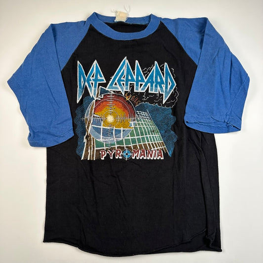 Vintage 1983 Def Leppard Shirt Large Pyromania