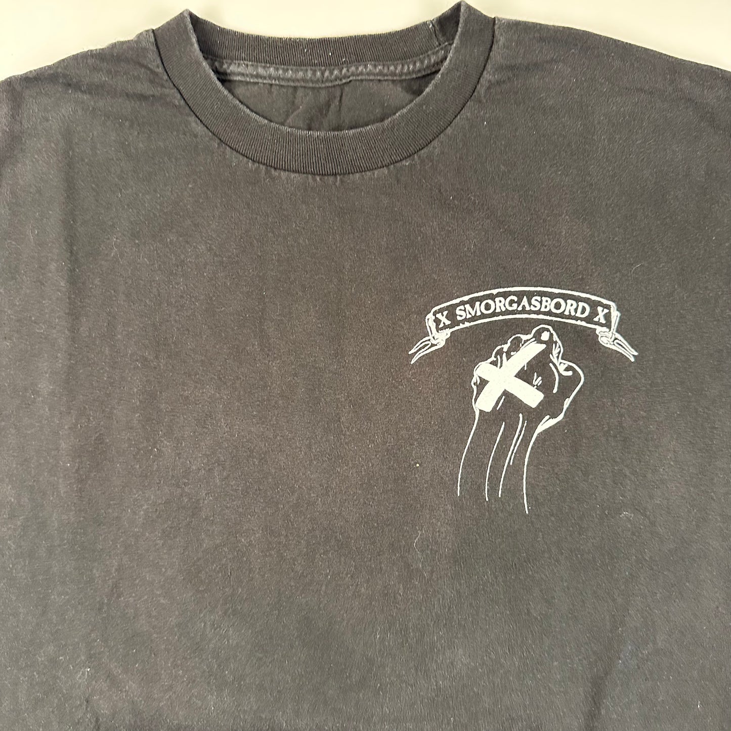 Smorgasbord Shirt Large Straight Edge 30 Years