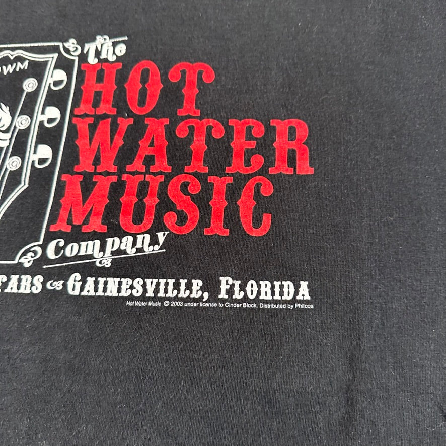 Vintage 2003 Hot Water Music Shirt Large