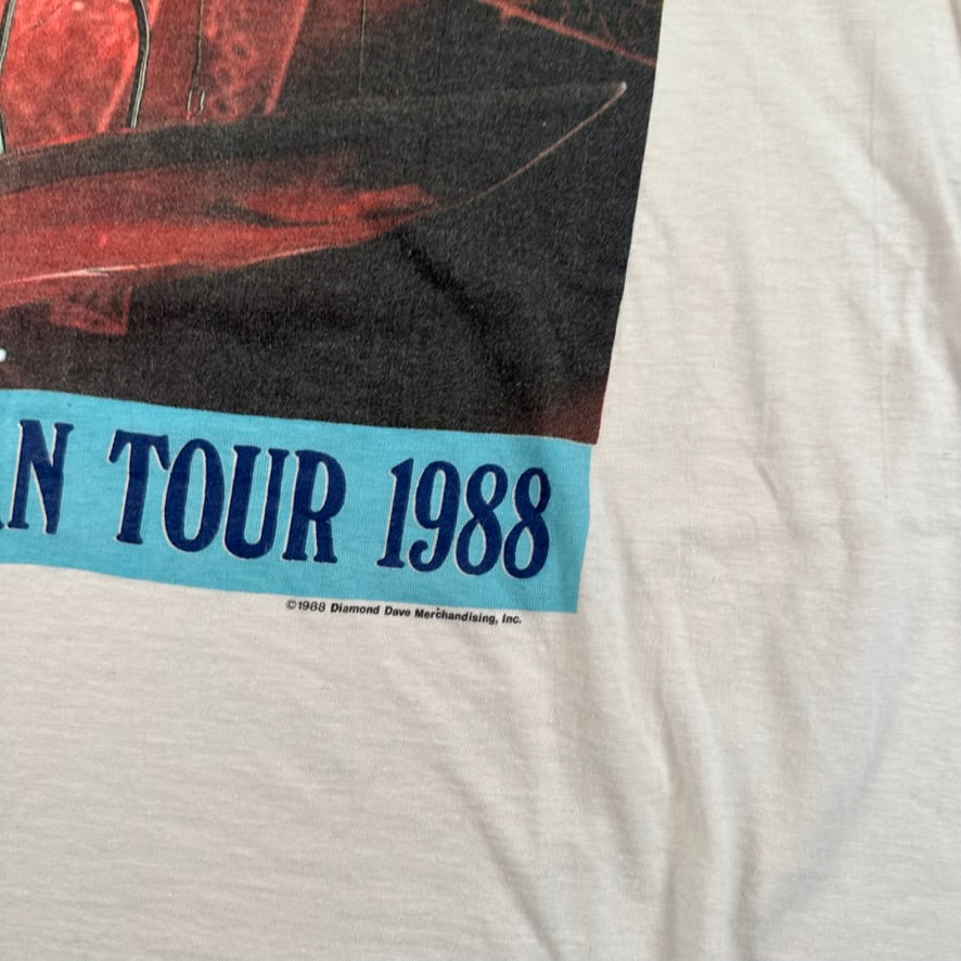 Vintage 1988 David Lee Roth Shirt XL Australian Tour