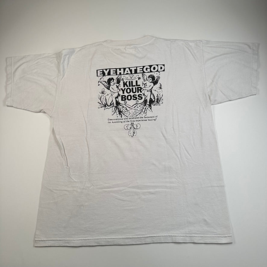 Vintage 90s Eyehategod Shirt XL Kill Your Boss