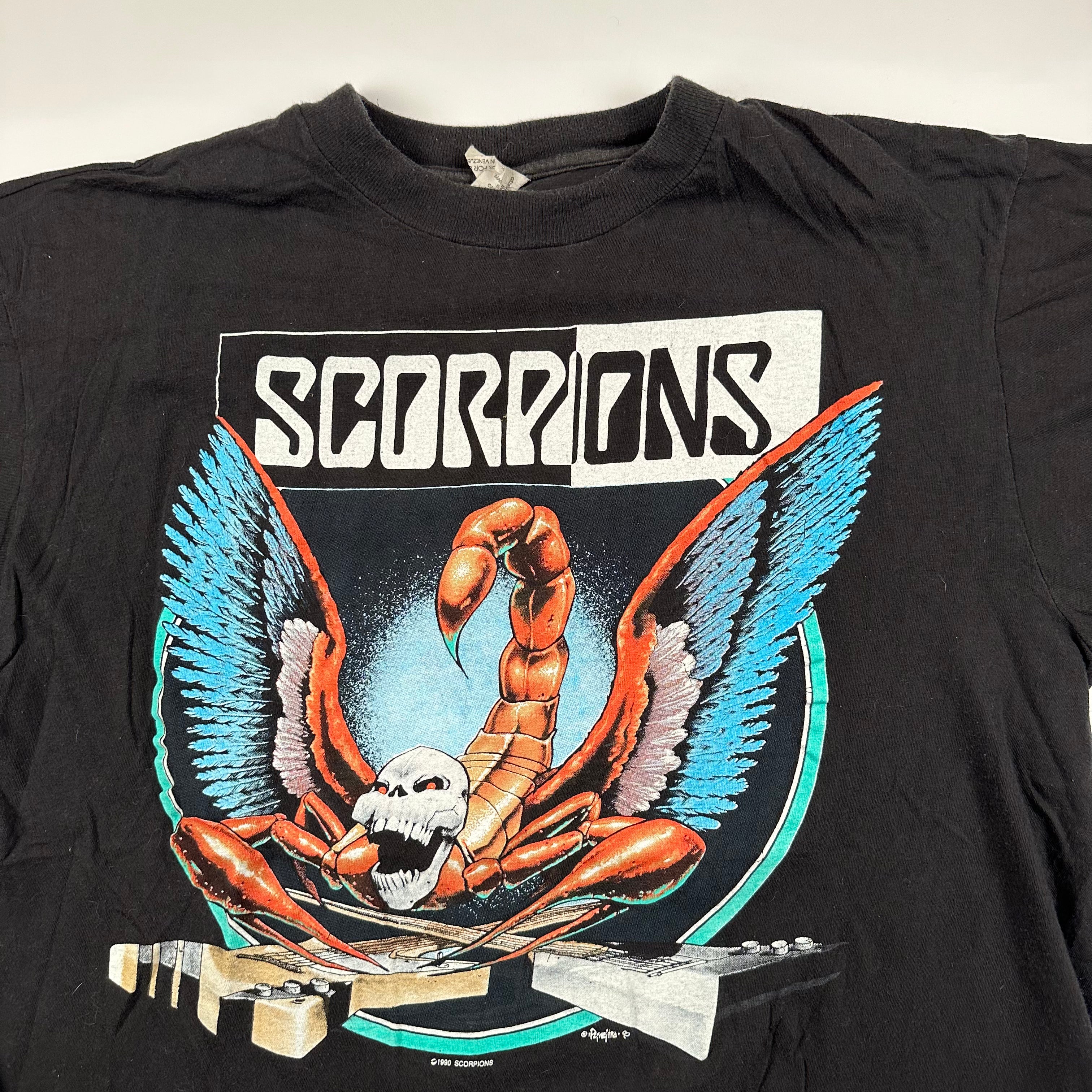 T-shirt Scorpions 1990 - Coton - Unisexe Toutes Tailles - Neuf Avec étiquettes
