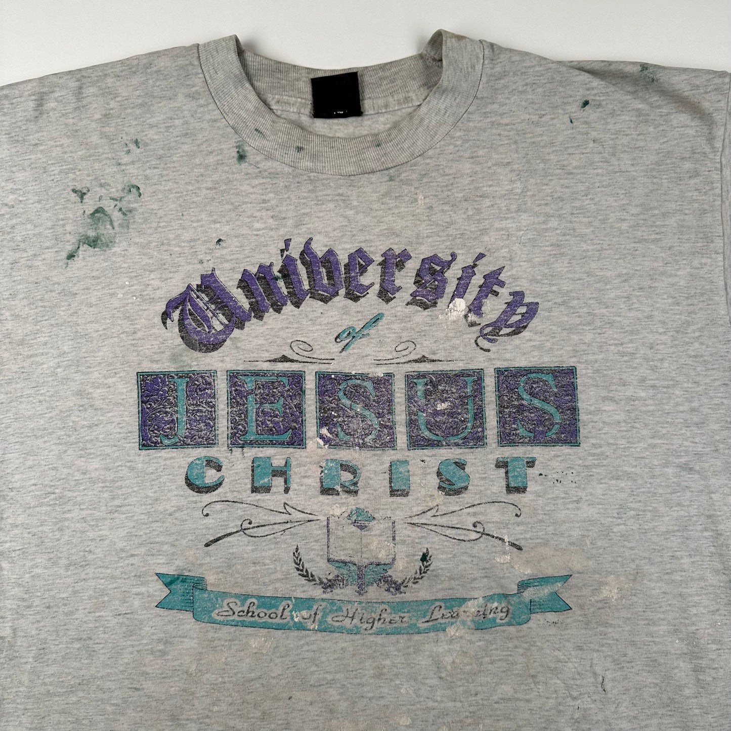 Vintage 90s University Of Jesus Christ Shirt XL