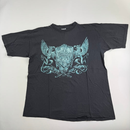 Vintage 90s Marduk Shirt XL Black Metal Assault