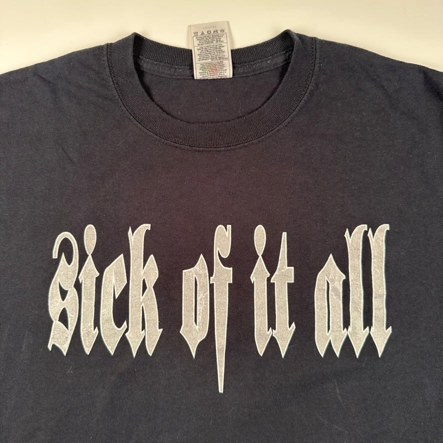 Vintage 2000s Sick Of It All Shirt Medium