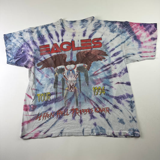 Vintage 1994 Eagles Shirt XL When Hell Freezes Over