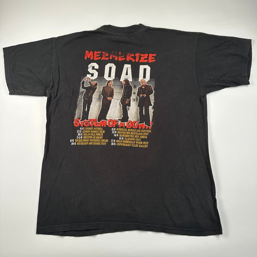 Vintage 2000s System Of A Down Shirt XL Mezmerize