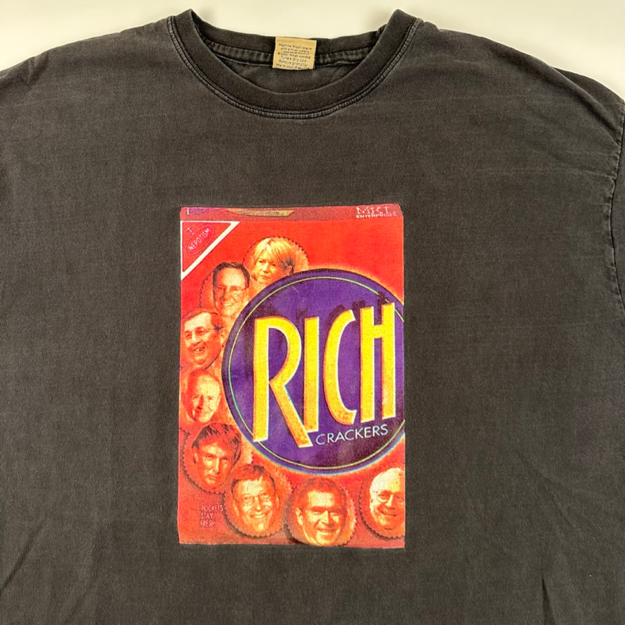 Vintage 2000s Rich Crackers Shirt XXL