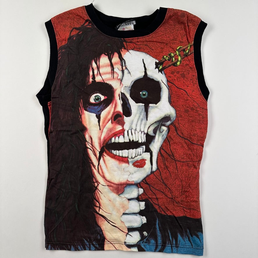 Vintage 2002 Alice Cooper Sleeveless Shirt Medium