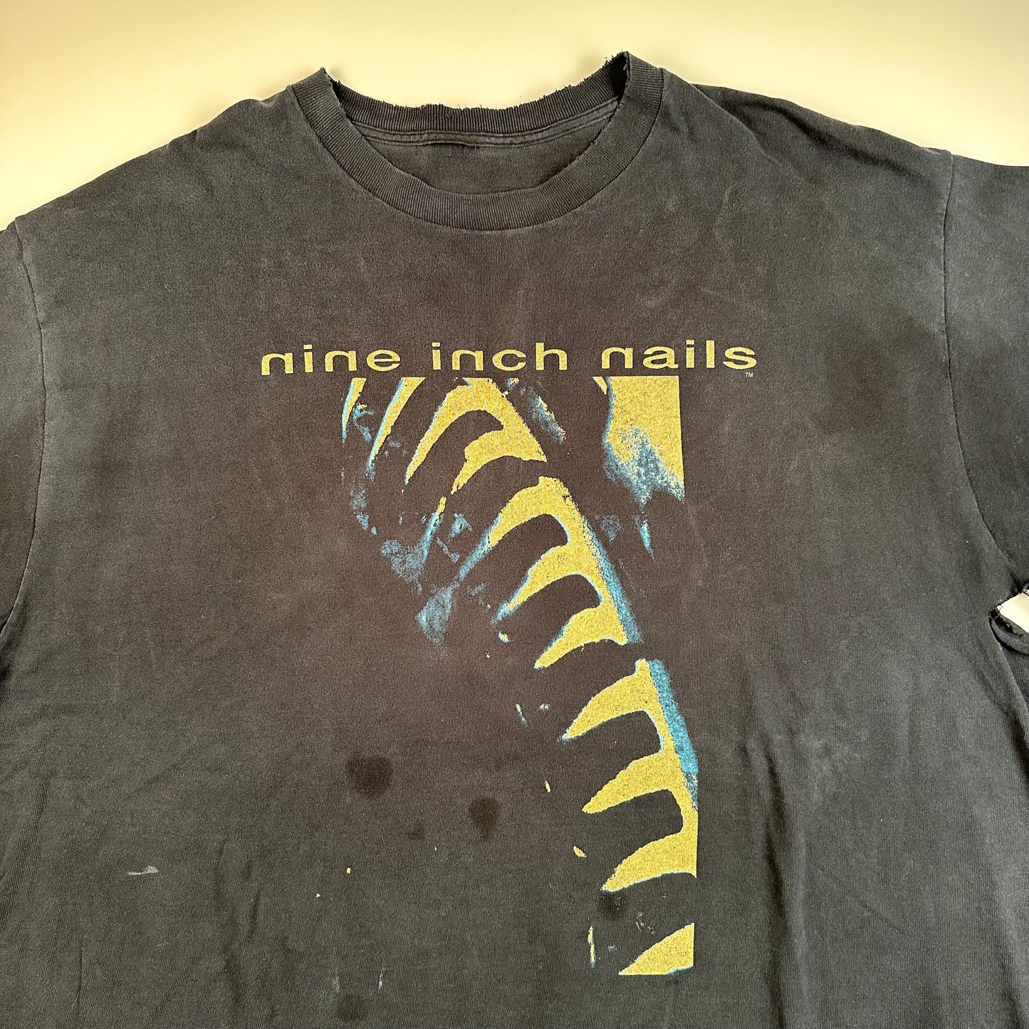 Vintage 90s Nine Inch Nails Shirt XXL Now I'm Nothing