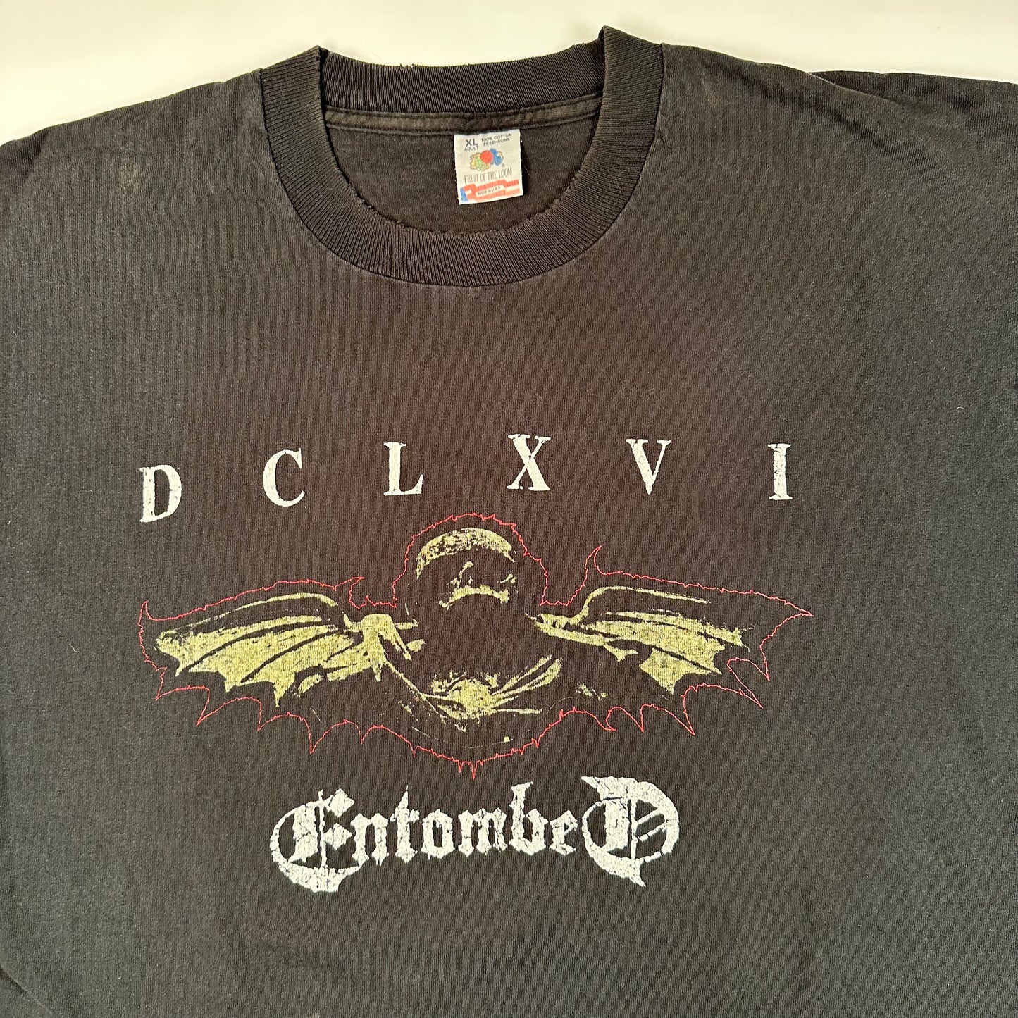 Vintage 1994 Entombed Shirt XL