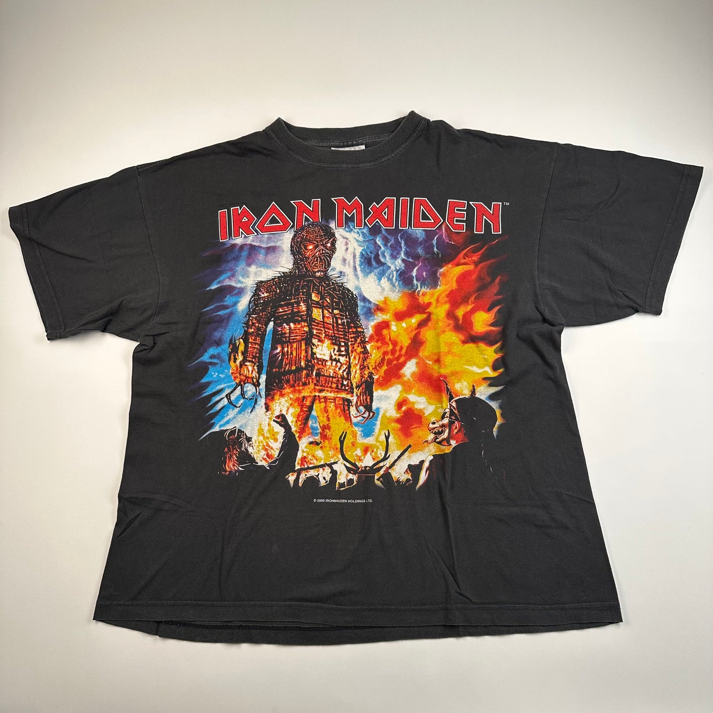 Vintage 2000 Iron Maiden Shirt XL Brave New World