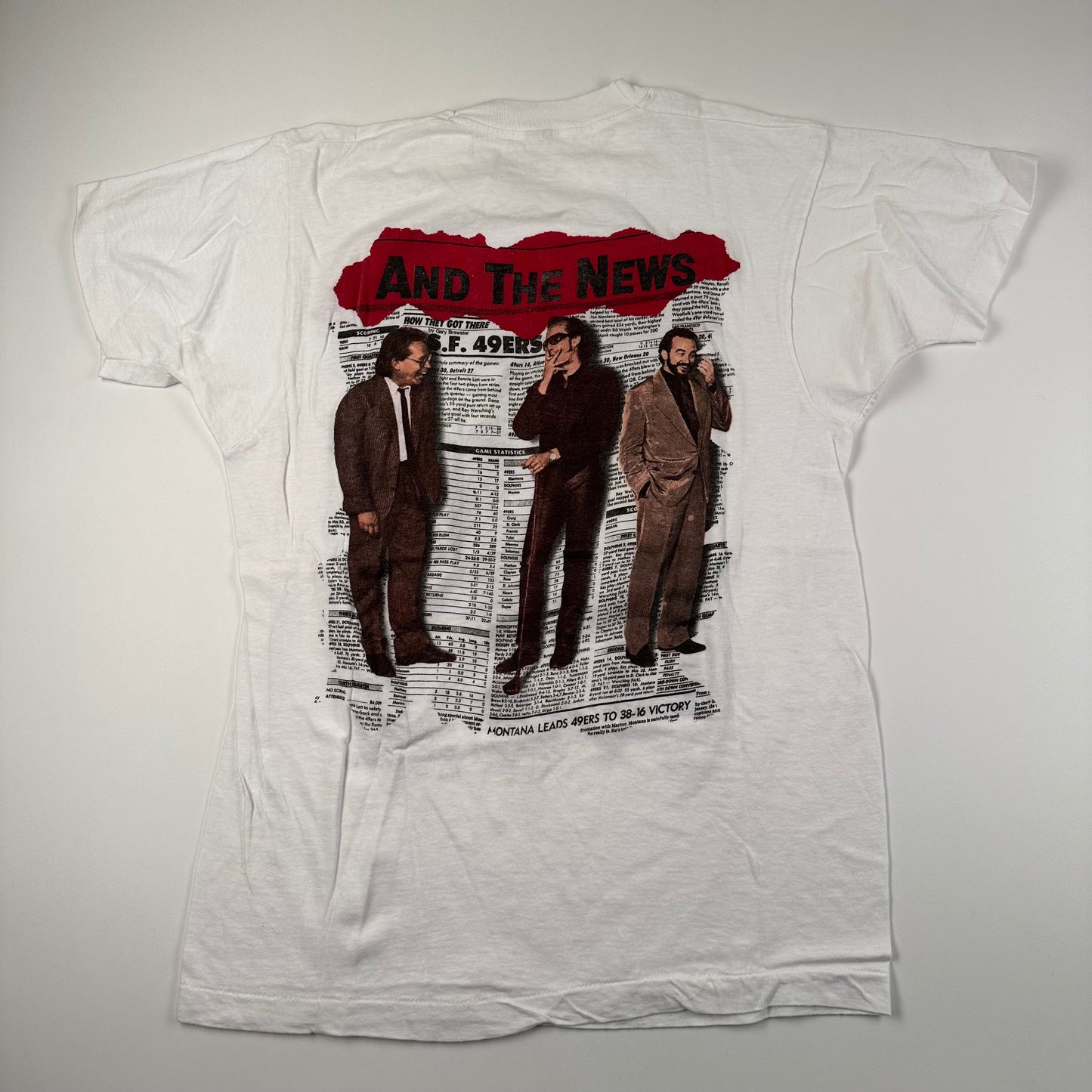 Vintage 1986 Huey Lewis And The News Shirt Large